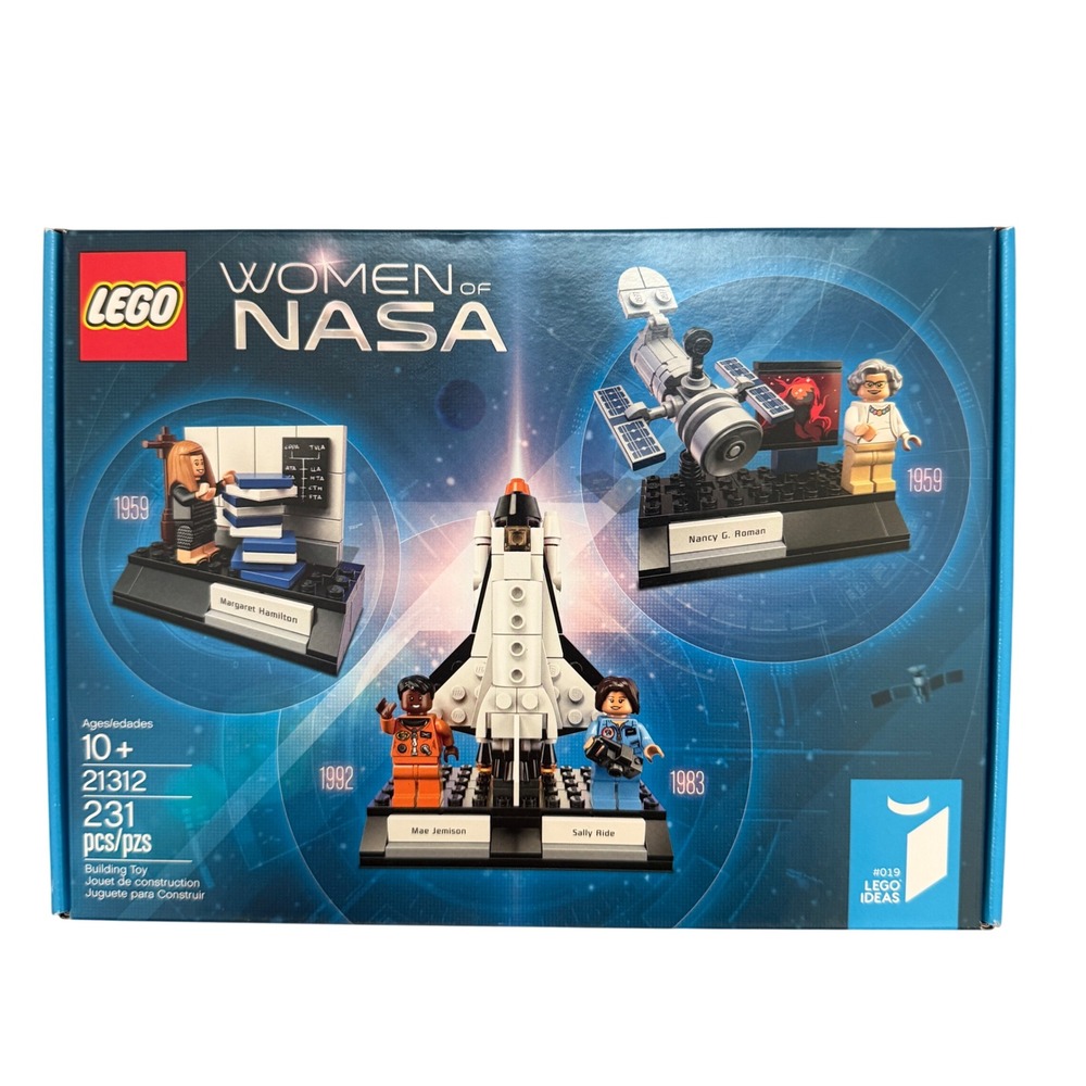 LEGO Ideas Women of NASA 21312 Building Kit Space Shuttle New Sealed 231 Pcs